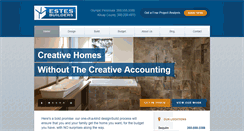 Desktop Screenshot of estesbuilders.com